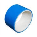 Blue insulating tape isolated Royalty Free Stock Photo