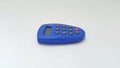 Blue internet banking token used to generate passwords for online transactions