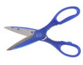 Blue itchen scissors