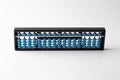 Blue japanese abacus on a white background Royalty Free Stock Photo