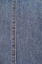 Blue jean detail Royalty Free Stock Photo