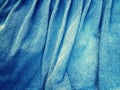 Blue jean fabric texture gradient light style Royalty Free Stock Photo