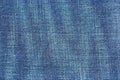 Blue jean seams Royalty Free Stock Photo