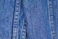 Blue jean texture abstract fashion background Royalty Free Stock Photo