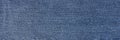 Blue jean texture. Blank cloth textile. Soft fabric. Flat surface Royalty Free Stock Photo