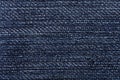 Blue jean texture. Blank denim cloth textile background. Soft fabric Royalty Free Stock Photo