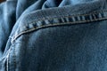 Blue Jeans Closeup Texture Background Royalty Free Stock Photo