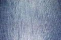 Blue jeans fabric Royalty Free Stock Photo