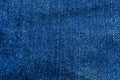 Blue jeans fabric texture background Royalty Free Stock Photo