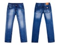 Blue Jeans Royalty Free Stock Photo