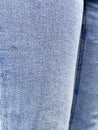 Blue jeans material texture background