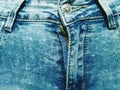 Blue jeans Royalty Free Stock Photo