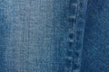 Blue jeans pattern background Royalty Free Stock Photo