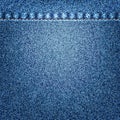 Blue Jeans Texture Royalty Free Stock Photo