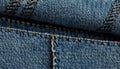Blue jeans texture background. Royalty Free Stock Photo
