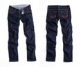 Blue jeans trouser