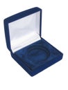 Blue jewely box