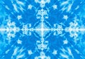 Blue kaleidoscope pattern background