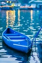 Blue Kayak on the lake