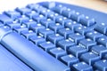 Blue keyboard
