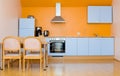 Blue kitchen