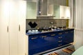 Blue kitchen