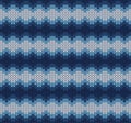 vector blue knitted pattern