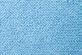 Blue knitted texture Royalty Free Stock Photo