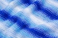 Blue knitted texture Royalty Free Stock Photo