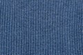 Blue Knitted texture. Close up Royalty Free Stock Photo