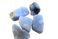 Blue Lace Agate Lot Royalty Free Stock Photo