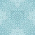 Blue lace seamless pattern