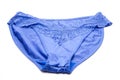 Blue ladies underpants