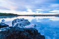 Blue Lagoon area near Reykjavik, Iceland Royalty Free Stock Photo