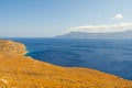 Blue lagoon in Ballos, Crete, Greece Royalty Free Stock Photo