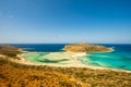 Blue lagoon in Ballos, Crete, Greece