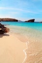 The Blue Lagoon on Comino Island, Malta Royalty Free Stock Photo