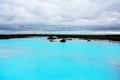 The Blue Lagoon geothermal bath resort in Iceland. The Famous Blue Lagoon near Reykjavik, Iceland