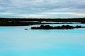 The Blue Lagoon geothermal bath resort in Iceland. The Famous Blue Lagoon near Reykjavik, Iceland