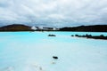 The Blue Lagoon geothermal bath resort in Iceland. The Famous Blue Lagoon near Reykjavik, Iceland
