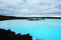 The Blue Lagoon geothermal bath resort in Iceland. The Famous Blue Lagoon near Reykjavik, Iceland