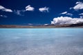 Blue lagoon Laguna Azul, volcano Pissis, Catamarca, Argentina