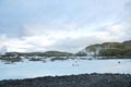 Blue lagoon near reykjavik iceland Royalty Free Stock Photo