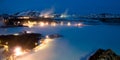 Blue Lagoon At Night