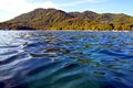 blue lagoon stone in thailand kho tao of a water south chi Royalty Free Stock Photo