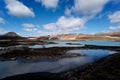 Blue Lagoon and wide-open sky