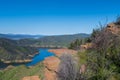 Blue Lake Berryessa from Cold Canyon