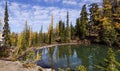 Blue Lake in the Fall