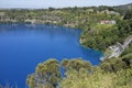 Blue Lake, Mount Gambier, South Australia Royalty Free Stock Photo