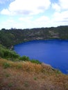 Blue Lake Mt Gambier Royalty Free Stock Photo